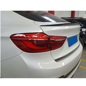 фото thumb №5, Bmw x6 f16 2014-2019 задній спойлер блискучий чорний abs пластик автовізія