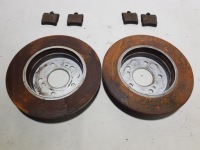 фото thumb №7, Гальмівні диски задня задні гальмівні колодки mercedes slk r171 w171 3.0 3.5 бензин