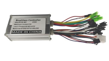 Sterownik 36V - 48V 15A 250W. E-Pojazdy w Dobrych Rękach + w zestawie PAS