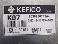 фото thumb №7, Hyundai accent iii 1.4 16v бортовой компьютер блок управления двигателя 3910126ad1