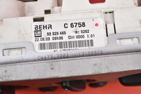 фото thumb №6, Панель управление воздуховод климат 93329465 opel meriva a 02-06