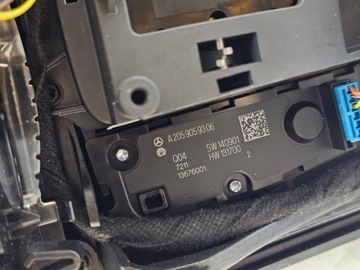 фото thumb №12, Dekor тунель панель середній керування перемикач консолі mercedes w205