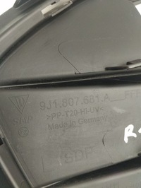 фото thumb №6, Porsche taycan 9j1 2022 решётка нижняя бампера передний 9j1807681a