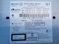 фото thumb №7, W204 c-klasa lift 14 радіопрогравач a2049005112