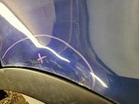 фото thumb №7, Bmw x3 e83 03-10 короткий молдинг крила правий передній перед