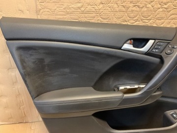 HONDA ACCORD VIII 08-11 ЛЕВАЯ БОКОВАЯ ПАНЕЛЬ ПЕРЕДНЯЯ КОЖА ЕВРОПА