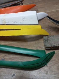 Накладки на фари bmw e36 зразок rieger вузькі зелені foto Недорого, фото thumb