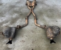 фото thumb №1, Гаситель выхлоп jeep grand cherokee wk2 srt