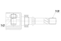фото thumb №6, Npw-pl-060 nty шарнір внутрішній opel vivaro b 1.6cdti 15-, renault trafic