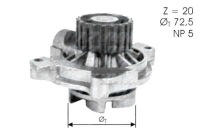 фото thumb №2, Dolz насос wody audi