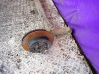 Toyota corolla verso 2 01- ось задняя балка подвеска задний abs в Украине, фото thumb