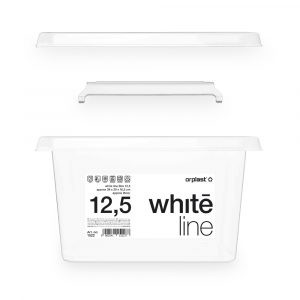 BOX POJEMNIK PUDEŁKO DO KUCHNI ŁAZIENKI BIAŁY 3,1L