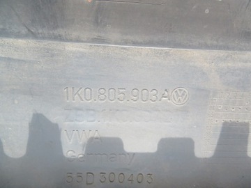 фото thumb №12, Спойлер бампера перед vw golf v 1k0805903a