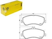 фото thumb №1, Hella тормозные колодки тормозные mercedes glk 350 204.956