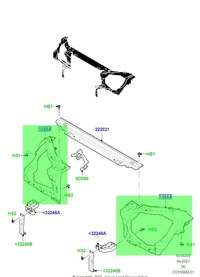 фото thumb №9, Оригинальный панель фары усилитель лампы pas перед range rover l460 22- lr177503