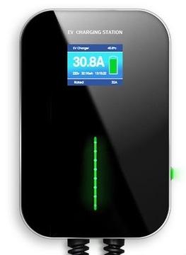 Зарядная станция для электромобилей, 22 кВт, розетка Т2, RFID