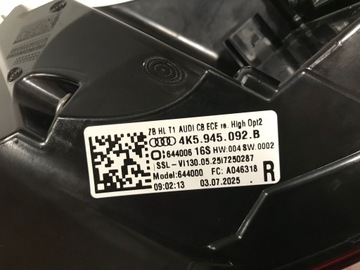 фото thumb №6, Audi a6 c8 18- 4k5 лампа задняя лампы полный led matrix + animacja