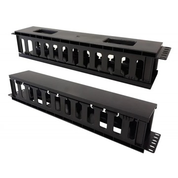 Techly 108316 Organizer kabli 2U do szaf Rack 19