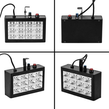 12RGB светодиодный стробоскопический светильник для дискотек