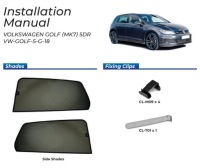 фото thumb №13, Шторки боковой vw golf 7 5d 13-20- защита шторка солнцезащитные