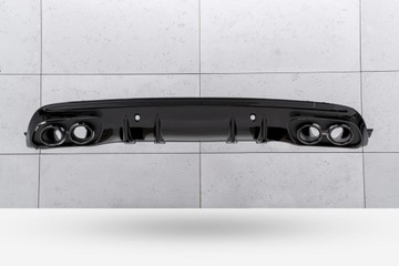 фото thumb №14, Mercedes c-class w205 2014-2021 диффузор задний з pdc набор stylizujący na