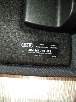 фото thumb №8, Комплект 2x идеальная полка багажника audi q8 e-tron etron sportback fv