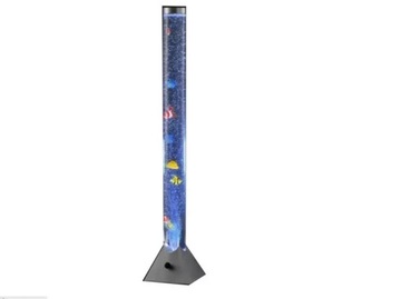 LAMPA PODŁOGOWA DIREKT AVA KOLUMNA WODNA Z RYBKAMI LED