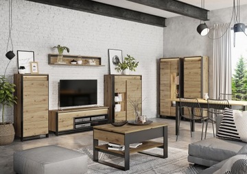 QUANT LENART QA-06 LOFT низкая стеклянная витрина