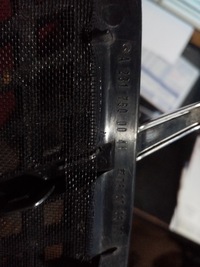 фото thumb №5, Mercedes sl r231 решётка хром pr. l. капот 1206