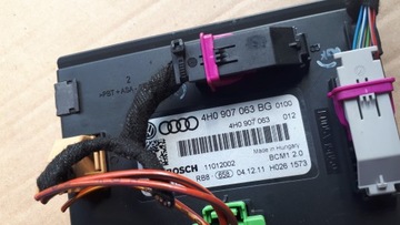 фото thumb №6, A6 c7 4g модуль блок управления комфорта 4h0907063bg a7