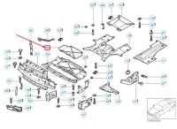 фото thumb №9, Bmw 7 e38 центральная защита двигателя 51718163833 8163833
