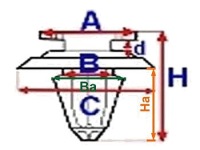 фото thumb №4, 10x jeep renegade 15- клипса накладки крыла