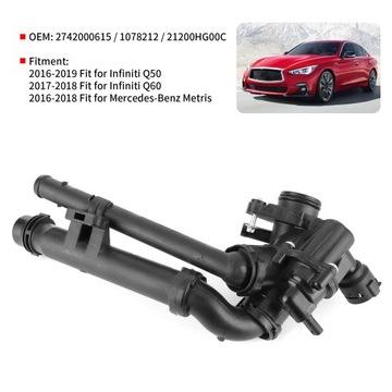 Termostat płynu chłodzącego silnika 2742000615