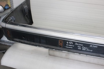 фото thumb №15, Mercedes w124 бампер зад задній sedan хром