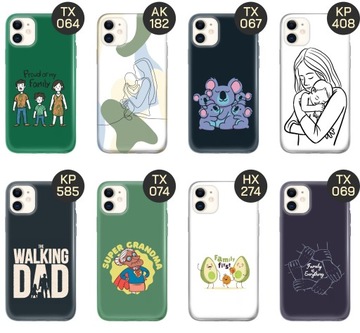 ETUI DO IPHONE 11 WZORY RODZINA FAMILIA DOM OBUDOWA POKROWIEC CASE