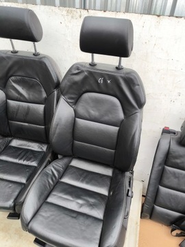 фото thumb №10, Сидіння сидіння комплект audi a6 c6 шкіра ковші комплект !!!