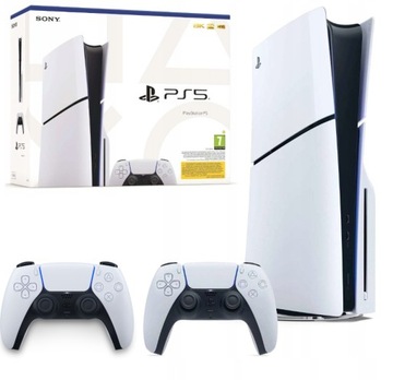 Тонкая консоль Sony PlayStation 5 С приводом Ps5 2x D-Chassis Pad, 1 ТБ, НОВАЯ