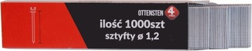 ГВОЗДИ оцинкованные 1,2х20 мм тип 300 MINIBOX -1000 гвоздезабиватель