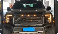 фото thumb №9, Фари led білий bursztynowy drl do ford f150 raptor 2015-2020 світло передні