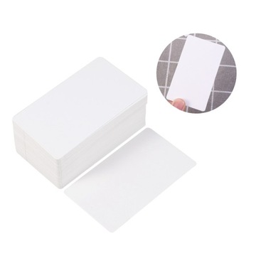 MINI KARTY INDEKSOWE GŁADKIE PUSTE POCZTÓWKI NOTATKI PAPIER KRAFT