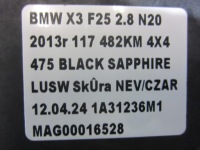 фото thumb №9, Bmw x3 f25 x4 f26 захист жабо  стіна перегородкова 51757213661 7213661