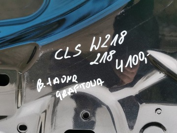 фото thumb №15, Mercedes cls 218 w218 капот кришка двигуна гарні графітова