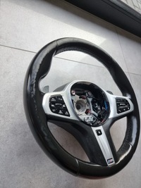 фото thumb №5, Bmw x5 g05 g06 g30 g31 2019r руль м-пакет asysteny лепестки с подогревом
