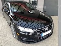 фото thumb №6, Спойлер накладка бампера перед audi a7 4g 2010-2014 tfb тюнінг