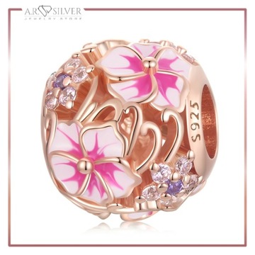 Подвески LOVELY MEADOW ROSE кулон из бусин S925