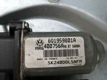 фото thumb №6, Механизм стёкла левый перед skoda fabia i