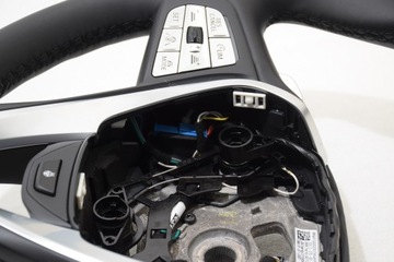 фото thumb №14, Bmw x3 g01 lci спортивна кермо шкіра з підігрівом wibracje пелюстки оригінал