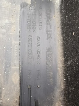 фото thumb №7, Планка бампера зад dacia duster ii 2 оригінал накладка