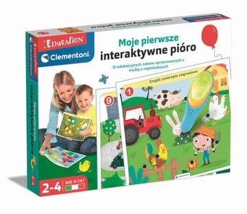 ГОВОРЯЩАЯ РУЧКА ДЛЯ МАЛЫШЕЙ, ЗАБАВНО ОБУЧАЮЩАЯСЯ CLEMENTONI