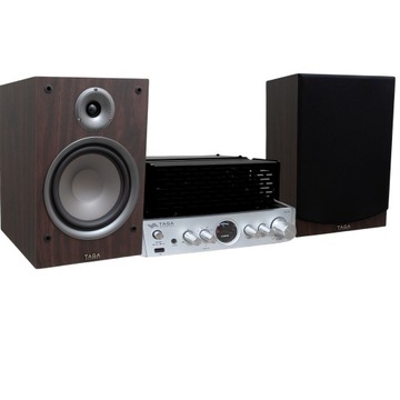 TAGA Zestaw stereo TAV-807B HTA-25B lampowy wenge